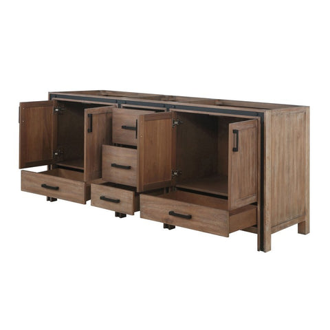 Image of Ziva 80" Rustic Barnwood Vanity Cabinet Only | LZV352280SN00000