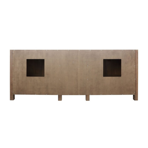 Image of Ziva 84" Rustic Barnwood Double Vanity, no Top and 34" Mirrors | LZV352284SN00M34