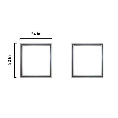 Image of Ziva 84" Rustic Barnwood Double Vanity Set, Cultured Marble Top | LZV352284SNJSM34F