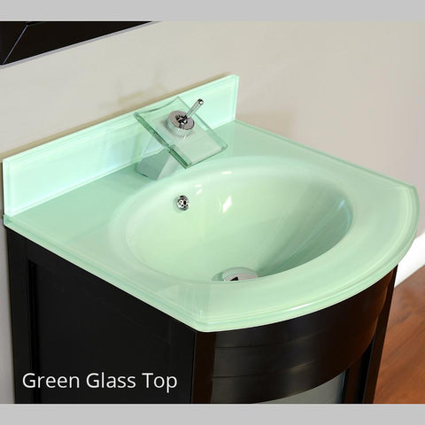 Image of Alya Bath Elite 24" Single Modern Bathroom Vanity with Countertop AW-082-24-B-LGGT-NM