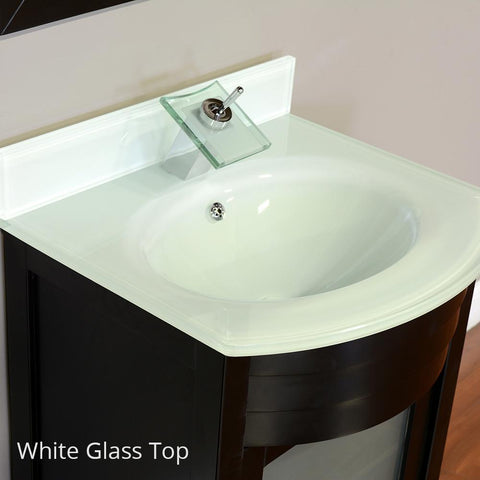 Image of Alya Bath Elite 24" Single Modern Bathroom Vanity with Countertop AW-082-24-B-LGGT-NM