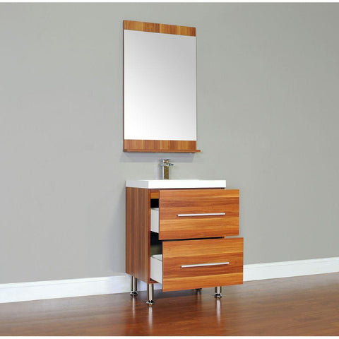Image of Alya Bath Ripley 24" Single Modern Bathroom Vanity without Mirror AT-8080-B