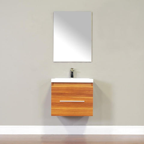 Image of Alya Bath Ripley 24" Single Wall Mount Modern Bathroom Vanity without Mirror AT-8006-B