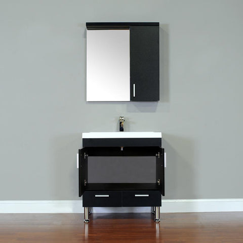 Image of Alya Bath Ripley 30" Single Modern Bathroom Vanity without Mirror AT-8085-B