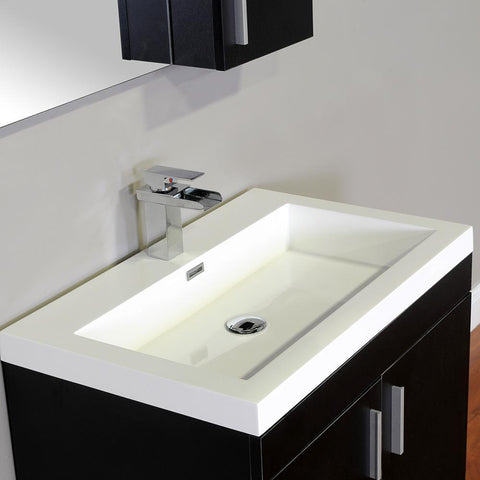 Image of Alya Bath Ripley 30" Single Modern Bathroom Vanity without Mirror AT-8085-B
