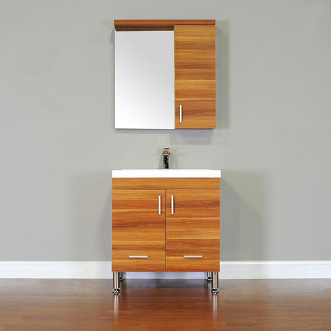 Image of Alya Bath Ripley 30" Single Modern Bathroom Vanity without Mirror AT-8085-B