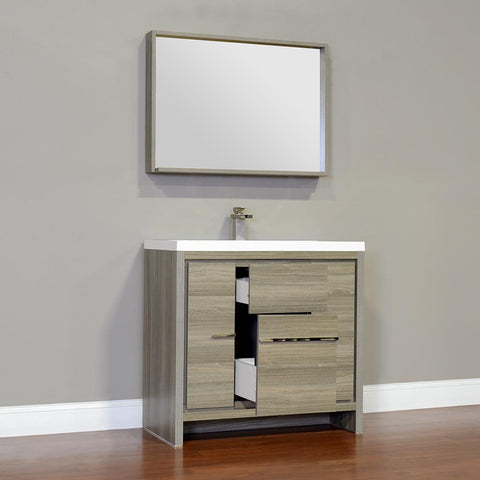 Image of Alya Bath Ripley 36" Single Modern Bathroom Vanity Set AT-8060-36-W-S