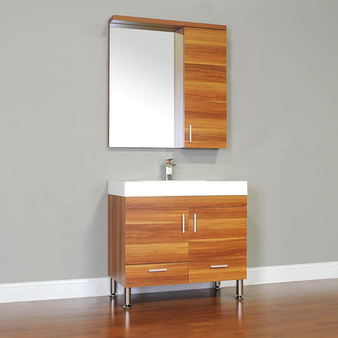 Image of Alya Bath Ripley 36" Single Modern Bathroom Vanity without Mirror AT-8089-B