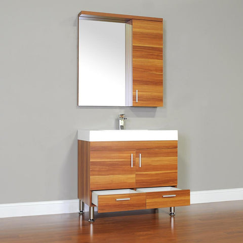 Image of Alya Bath Ripley 36" Single Modern Bathroom Vanity without Mirror AT-8089-B
