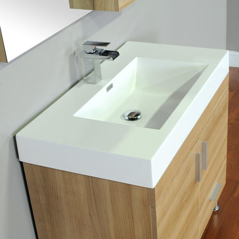 Image of Alya Bath Ripley 36" Single Modern Bathroom Vanity without Mirror AT-8089-B