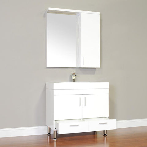 Image of Alya Bath Ripley 36" Single Modern Bathroom Vanity without Mirror AT-8089-B