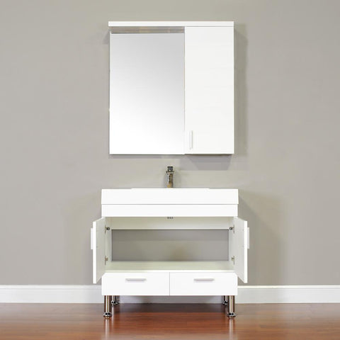 Image of Alya Bath Ripley 36" Single Modern Bathroom Vanity without Mirror AT-8089-B