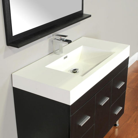 Image of Alya Bath Ripley 39" Single Modern Bathroom Vanity without Mirror AT-8041-B