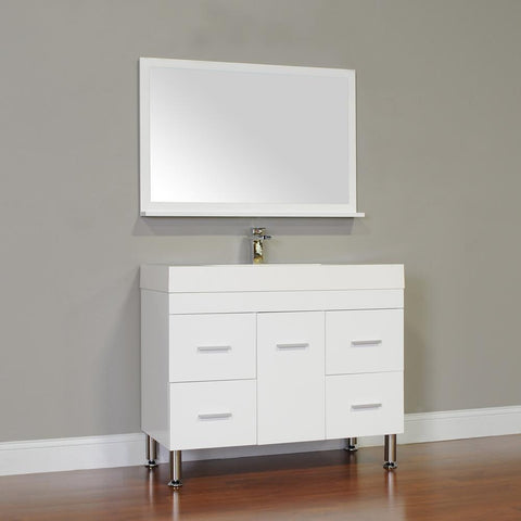 Image of Alya Bath Ripley 39" Single Modern Bathroom Vanity without Mirror AT-8041-B