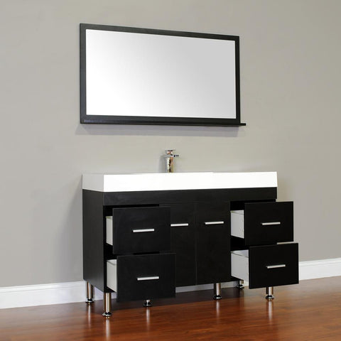 Image of Alya Bath Ripley 47" Single Modern Bathroom Vanity without Mirror AT-8042-B