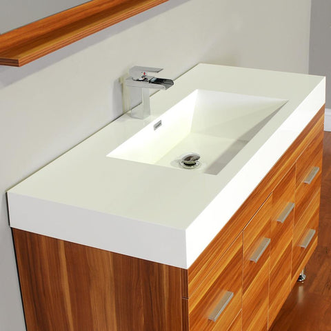 Image of Alya Bath Ripley 47" Single Modern Bathroom Vanity without Mirror AT-8042-B