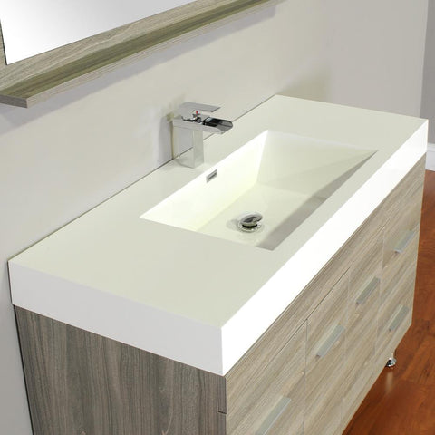 Image of Alya Bath Ripley 47" Single Modern Bathroom Vanity without Mirror AT-8042-B