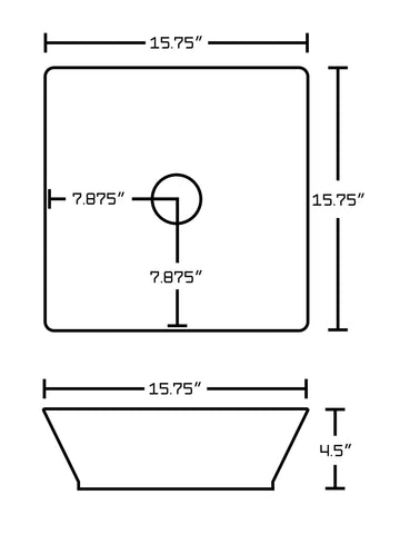 Image of American Imaginations Xena Quartz 60-in. W Floor Mount White Vanity Set For Deck Mount Drilling Black Galaxy Top AI-1432