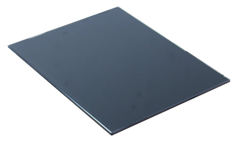 Image of American Imaginations Zen 14-in. W X 18.25-in. D Glass Top In Black Color AI-18122