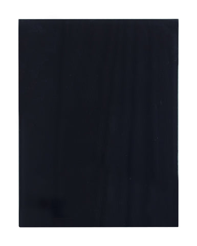 Image of American Imaginations Zen 14-in. W X 18.25-in. D Glass Top In Black Color AI-18122