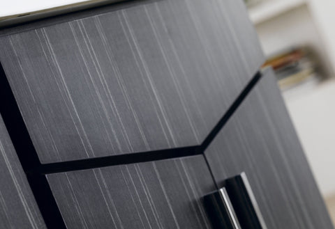 Image of American Imaginations Zen 47-in. W X 18-in. D Modern Wall Mount Plywood-Melamine Vanity Base Set Only In Dawn Grey AI-18129