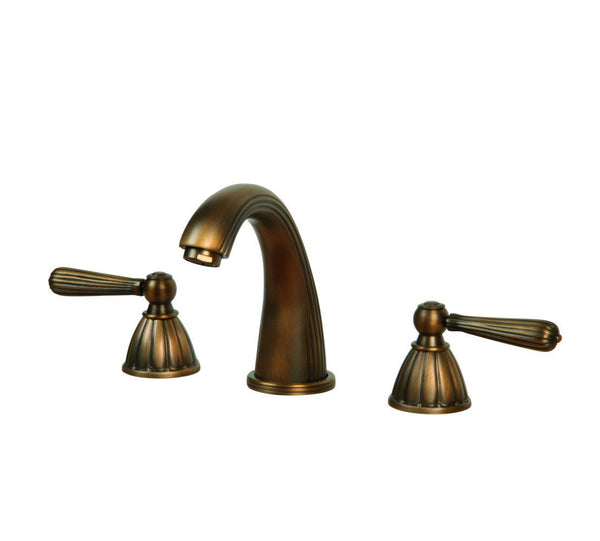 ANTIQUE BRONZE WIDESPREAD FAUCET Dream Bathroom Vanities