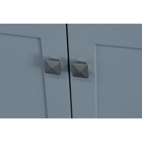 Image of Ariel Cambridge 36" Grey Transitional Vanity Base Cabinet A037S-L-BC-GRY