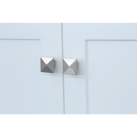 Image of Ariel Cambridge 36" White Transitional Vanity Base Cabinet A037S-L-BC-WHT