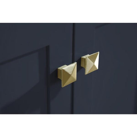 Image of Ariel Cambridge 37" Midnight Blue Modern Bathroom Vanity A037S-L-MNB A037S-L-MNB