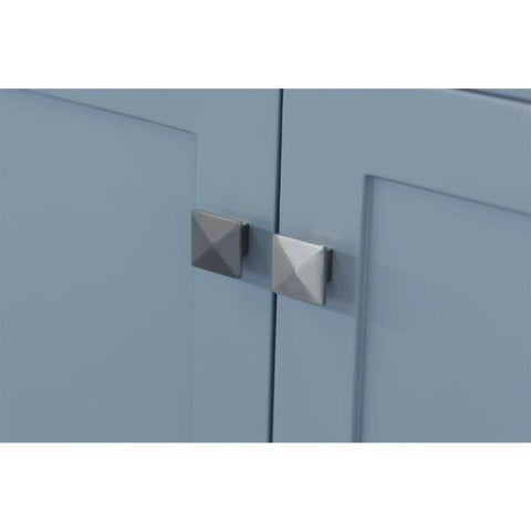 Image of Ariel Cambridge 42" Grey Transitional Vanity Base Cabinet A043S-L-BC-GRY