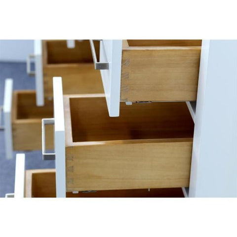 Image of Ariel Cambridge 42" White Transitional Vanity Base Cabinet A043S-BC-WHT A043S-BC-GRY