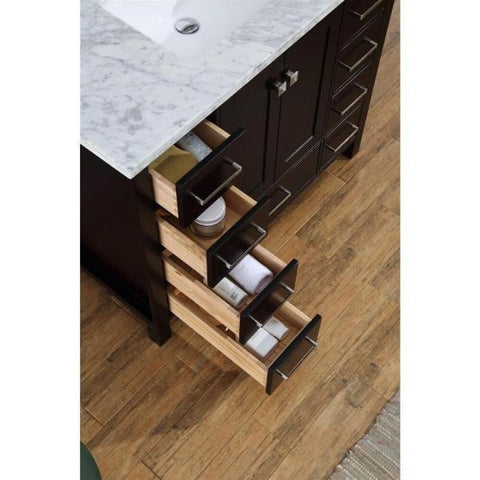 Image of Ariel Cambridge 43" Espresso Modern Rectangle Sink Bathroom Vanity A043S-CWR-ESP