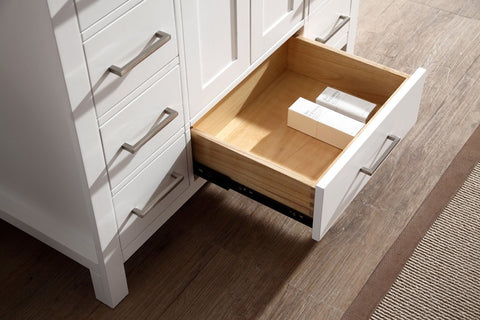 Image of Ariel Cambridge 43" Single Sink Vanity Set in White A043S-WHT