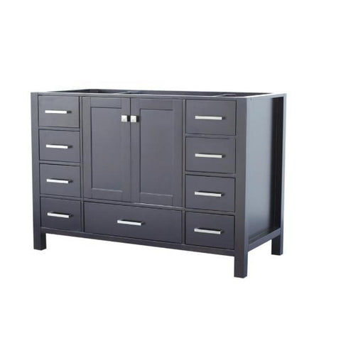 Image of Ariel Cambridge 48" Espresso Transitional Vanity Base Cabinet A049S-BC-ESP A043S-BC-ESP