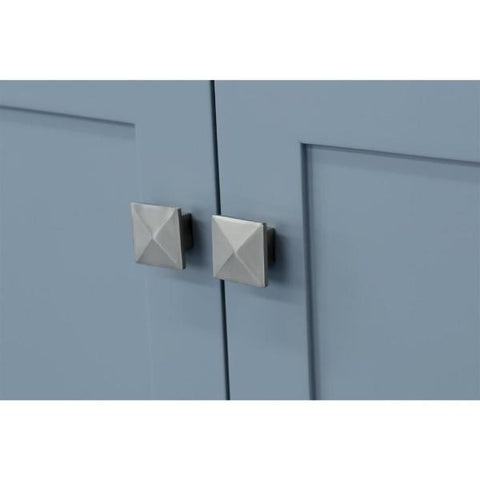 Image of Ariel Cambridge 54" Grey Transitional Vanity Base Cabinet A055S-BC-GRY A055S-BC-ESP