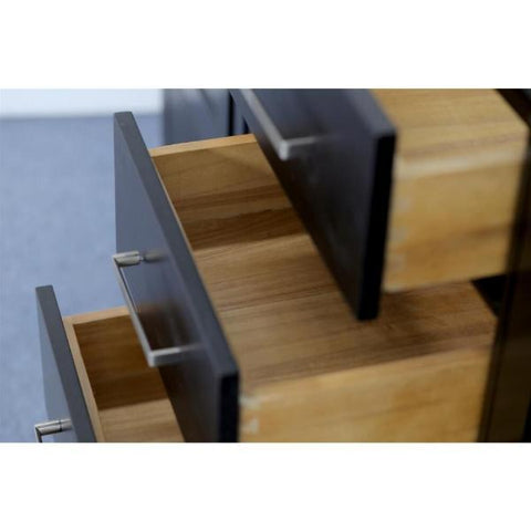 Image of Ariel Cambridge 72" Espresso Transitional Vanity Base Cabinet A073D-BC-ESP A061S-BC-ESP