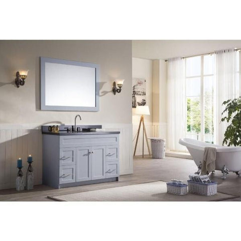 Image of Ariel Hamlet 49" Grey Modern Single Sink Vanity Set F049S-AB-GRY