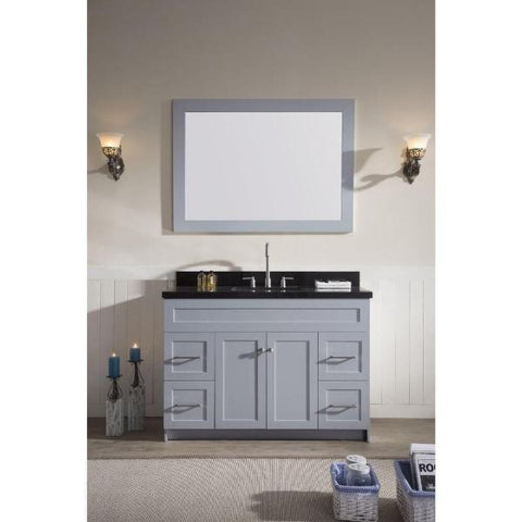 Image of Ariel Hamlet 49" Grey Modern Single Sink Vanity Set F049S-AB-GRY