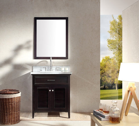 Image of Ariel Kensington 31" Single Sink Vanity Set in Espresso D031S-ESP