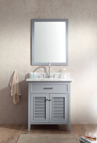 Image of Ariel Kensington 31" Single Sink Vanity Set in Grey D031S-GRY