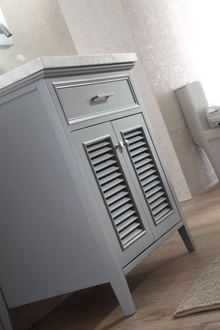 Image of Ariel Kensington 31" Single Sink Vanity Set in Grey D031S-GRY