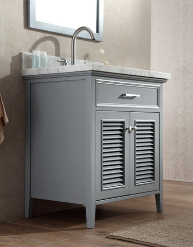 Image of Ariel Kensington 31" Single Sink Vanity Set in Grey D031S-GRY