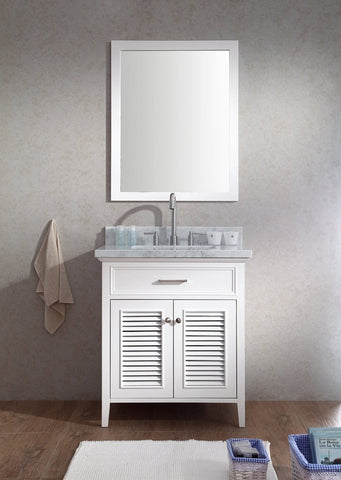 Image of Ariel Kensington 31" Single Sink Vanity Set in White D031S-WHT
