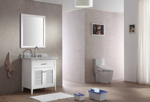 Image of Ariel Kensington 31" Single Sink Vanity Set in White D031S-WHT