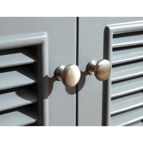 Image of Ariel Kensington 49" Grey Traditional Single Sink Bathroom Vanity D049S-GRY