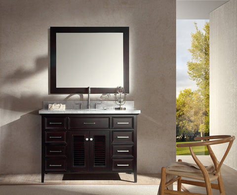 Image of Ariel Kensington 49" Single Sink Vanity Set in Espresso D049S-ESP