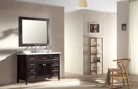 Image of Ariel Kensington 49" Single Sink Vanity Set in Espresso D049S-ESP