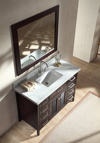 Image of Ariel Kensington 49" Single Sink Vanity Set in Espresso D049S-ESP