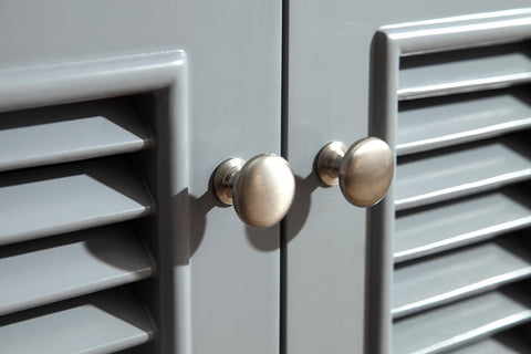 Image of Ariel Kensington 73" Double Sink Vanity Set in Grey D073D-GRY