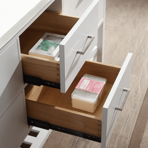 Image of Ariel Shakespeare 73" Double Sink Vanity Set in Grey G073D-WHT